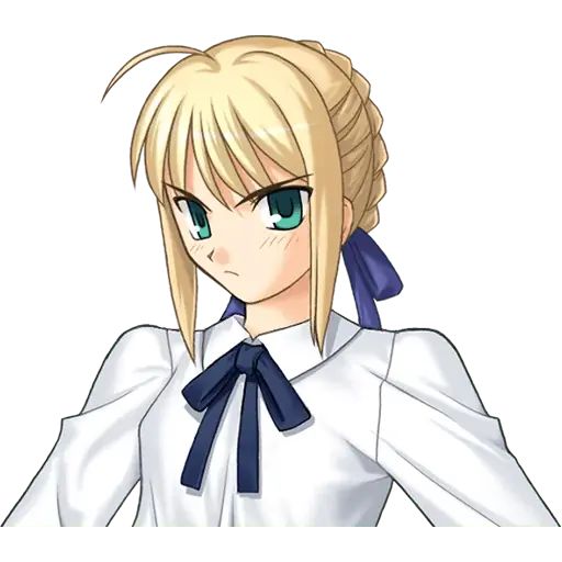 Sticker “Saber — Fate/stay night-7”