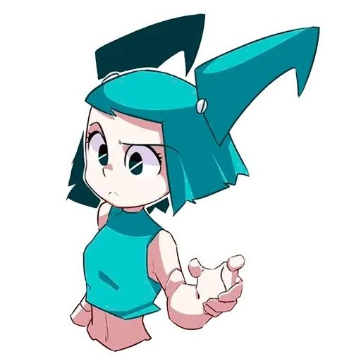 Sticker “Jenny the teen robot - arts-1”