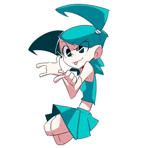 Sticker “Jenny the teen robot - arts-10”
