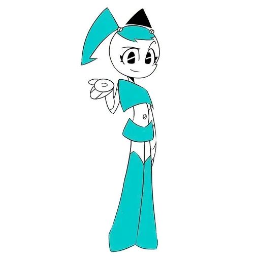 Sticker “Jenny the teen robot - arts-12”