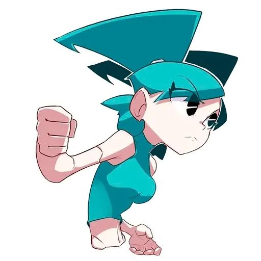 Sticker “Jenny the teen robot - arts-6”
