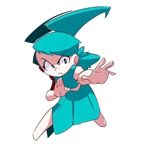 Sticker “Jenny the teen robot - arts-9”