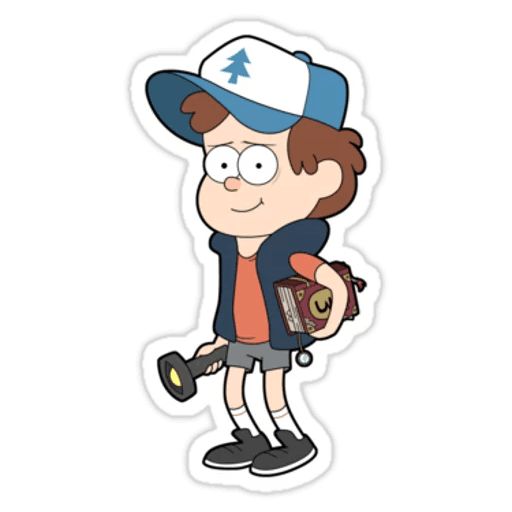 “Gravity Falls” stickers set for Telegram