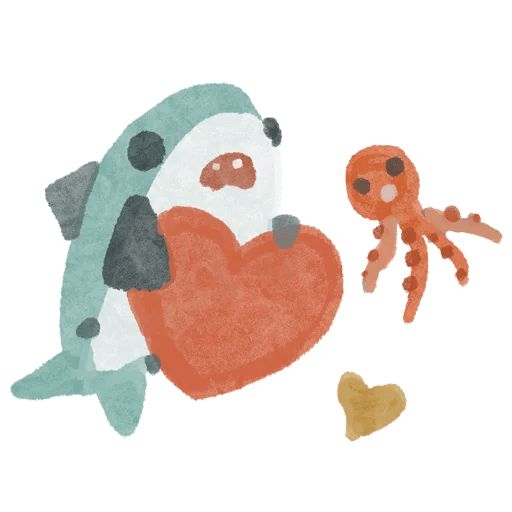 Sticker “Toy Shark-1”