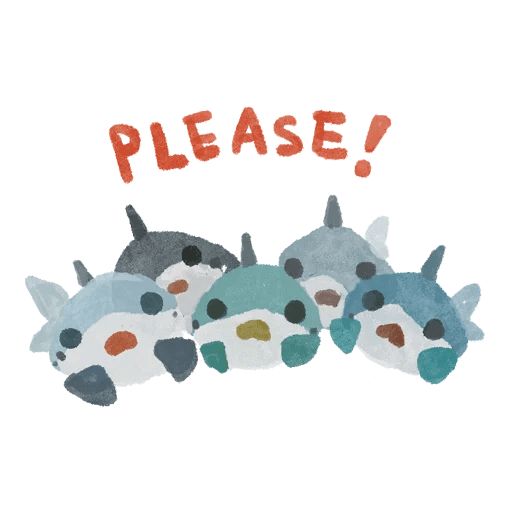 Sticker “Toy Shark-3”