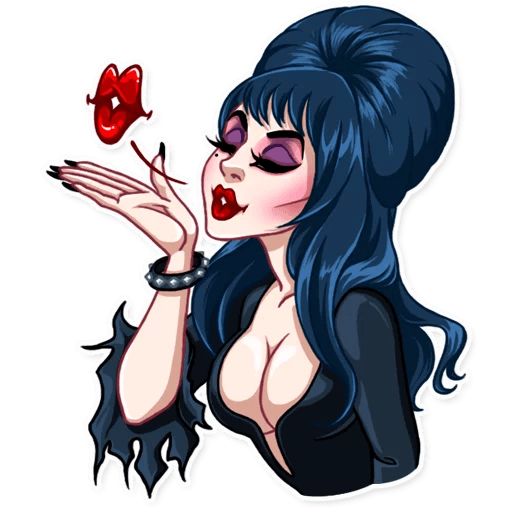 Sticker “Ms. Elvira-2”