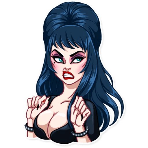 Sticker “Ms. Elvira-6”