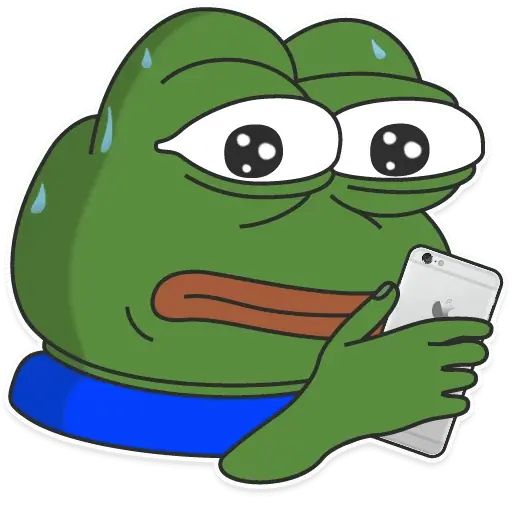 “Pepe” stickers set for Telegram