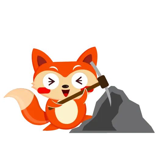 “Fox” animated sticker set for Telegram