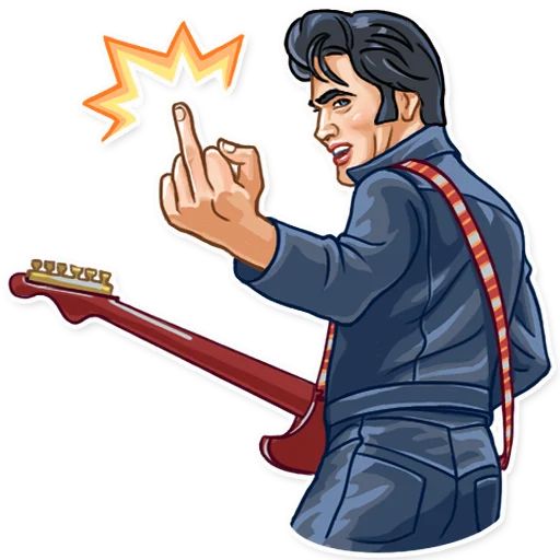 Sticker “Elvis Presley-10”
