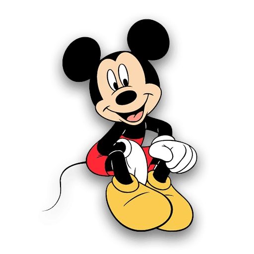 Sticker “Mickey and Minnie Mouse-1”