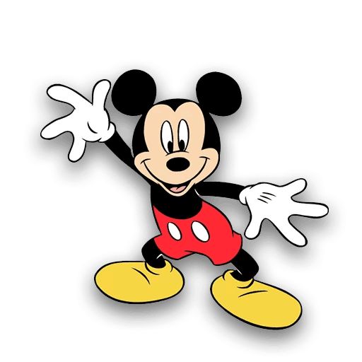 Sticker “Mickey and Minnie Mouse-2”