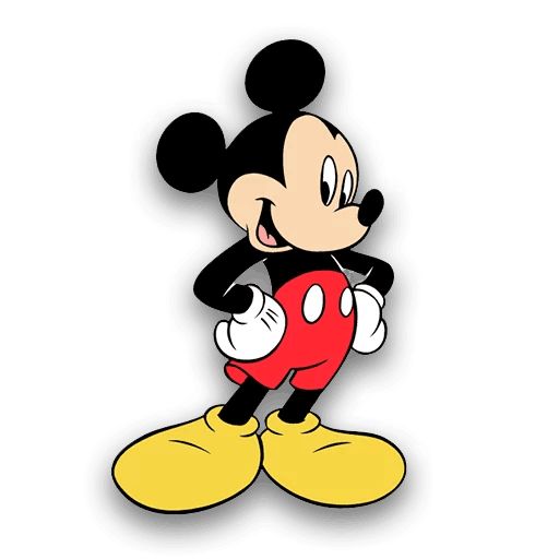 Sticker “Mickey and Minnie Mouse-3”
