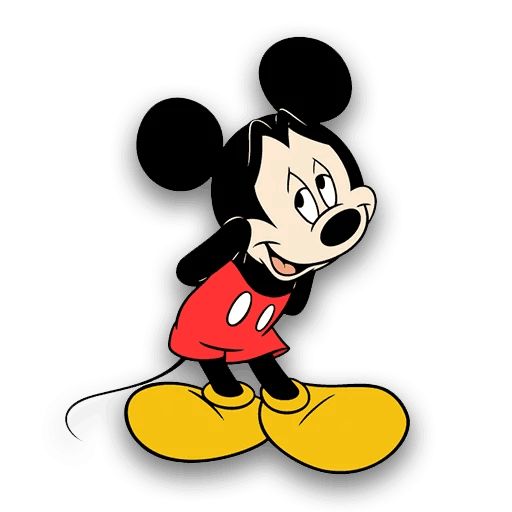 Sticker “Mickey and Minnie Mouse-6”