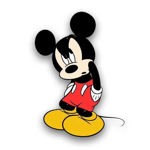Sticker “Mickey and Minnie Mouse-9”