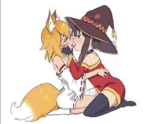 Sticker “The Helpful Fox Senko-san-3”