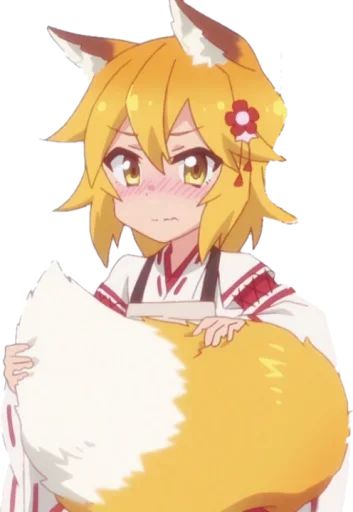 Sticker “The Helpful Fox Senko-san-9”