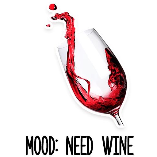 Sticker “Girls And Wine-3”