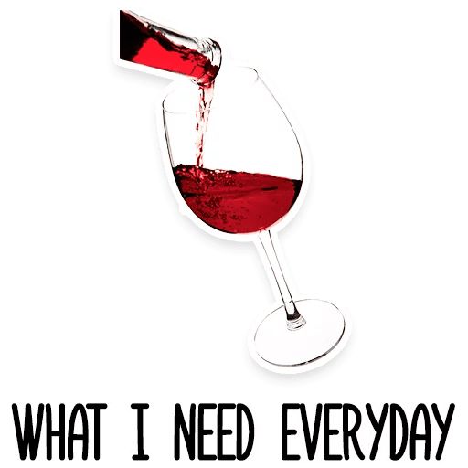 Sticker “Girls And Wine-6”