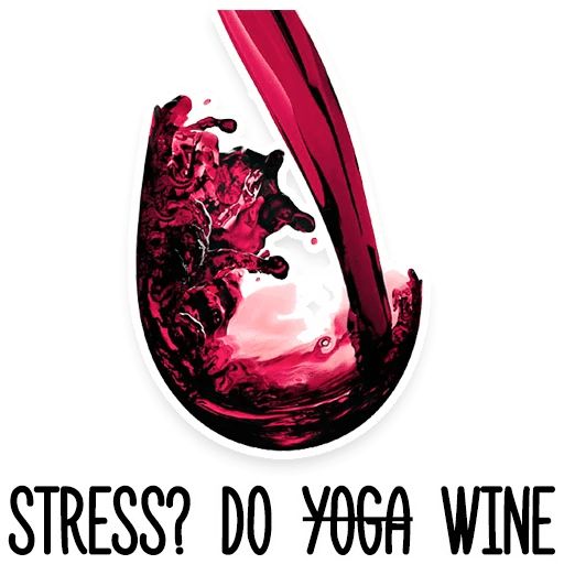 Sticker “Girls And Wine-8”