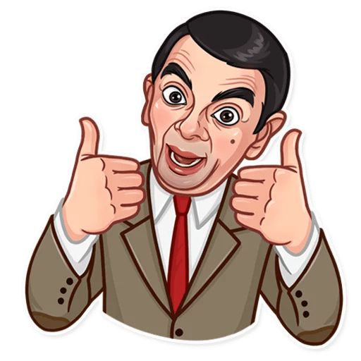 Sticker “Mr. Bean-3”