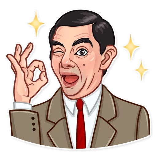 Sticker “Mr. Bean-6”