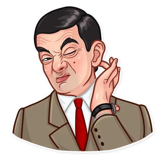 Sticker “Mr. Bean-9”