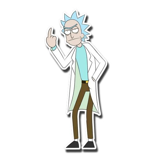 Sticker “Rick&Morty-2”