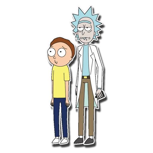 Sticker “Rick&Morty-7”