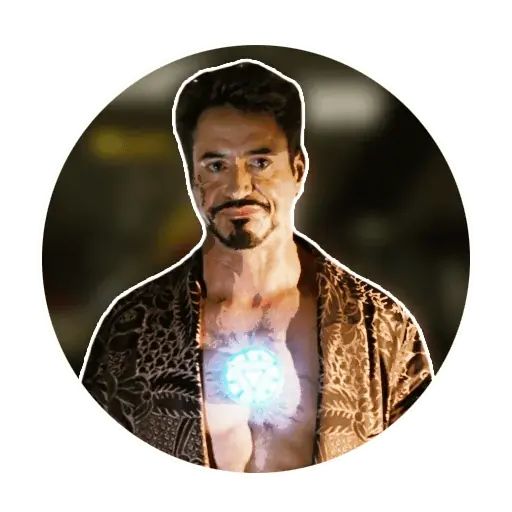 Sticker “Iron Man (2)-2”