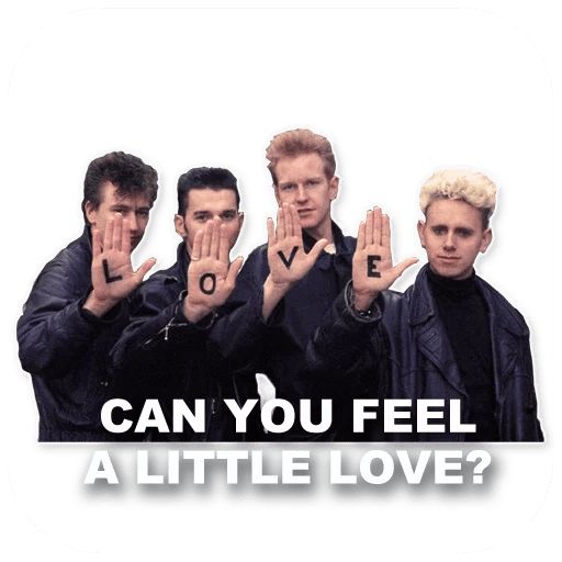 Sticker “Depeche Mode-5”