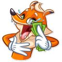 “Millionaire Fox” stickerpack