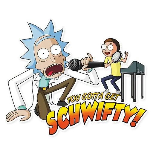Sticker “Rick and Morty-12”