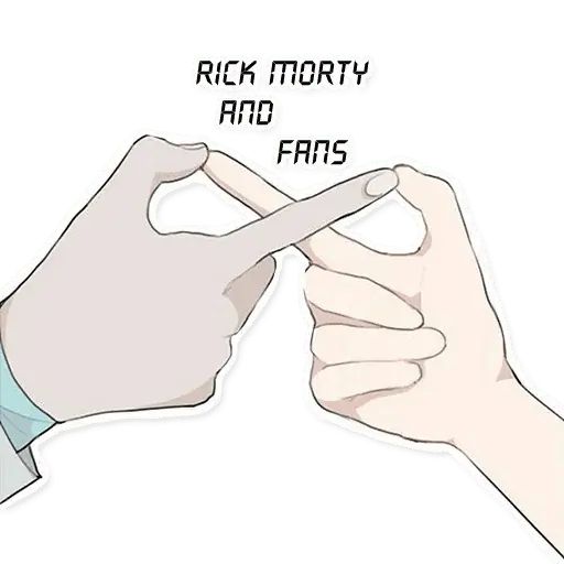 Sticker “Rick and Morty-2”