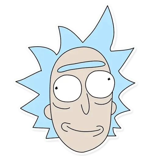 Sticker “Rick and Morty-3”
