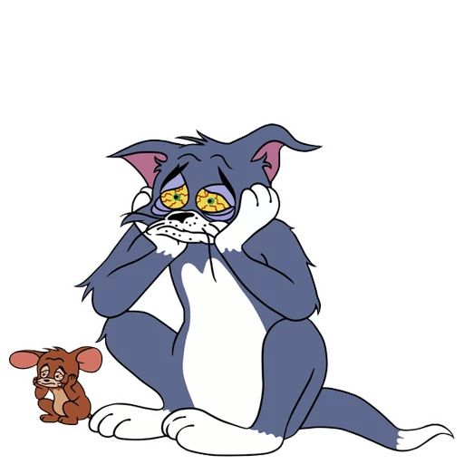 Sticker “Tom and Jerry-4”
