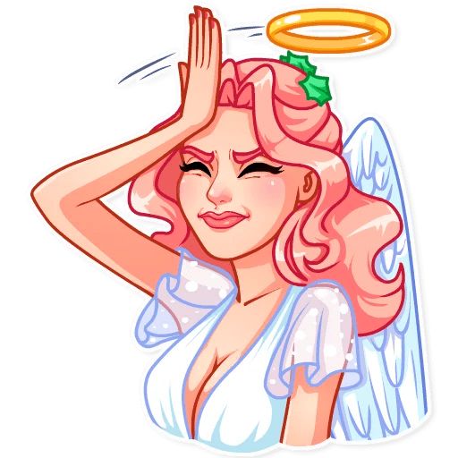 Sticker “Christmas Angel-10”