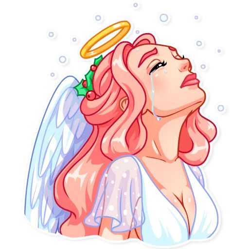 Sticker “Christmas Angel-12”
