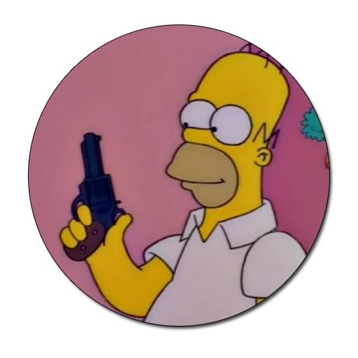 Sticker “The Simpsons-12”
