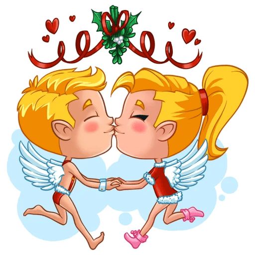 Sticker “John&Eva New Year-1”