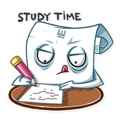 Sticker “Essay Time-8”