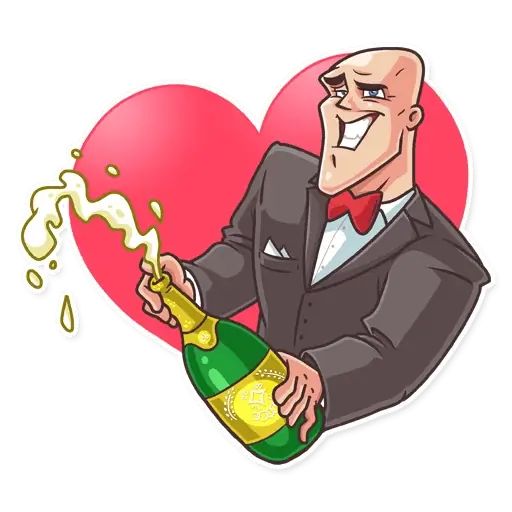 Sticker “Bald from Brotherhood-12”