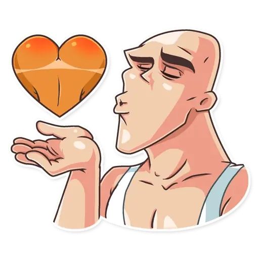 Sticker “Bald from Brotherhood-2”