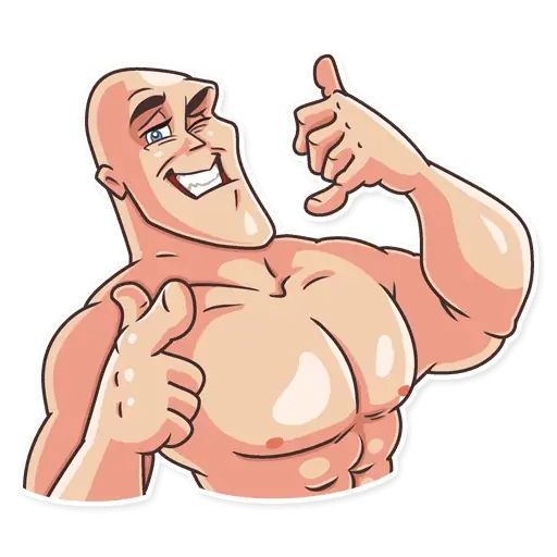 Sticker “Bald from Brotherhood-8”
