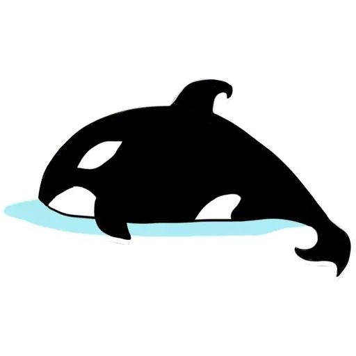 Sticker “Killer Whale-3”