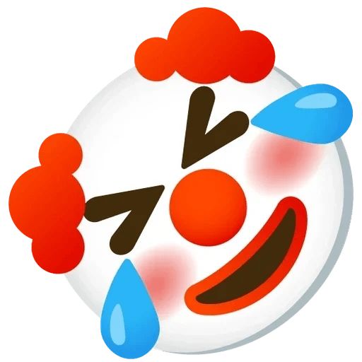 Sticker “Clown Emoji-8”