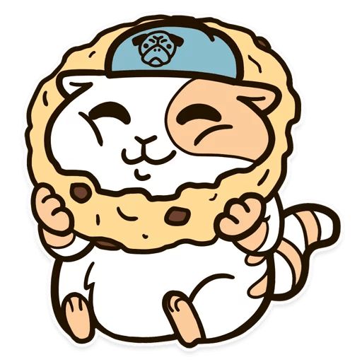Sticker “Cookie Cat-4”