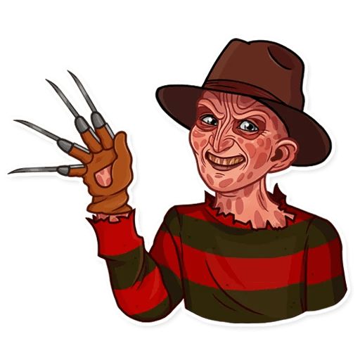 Sticker “Freddy Krueger-5”
