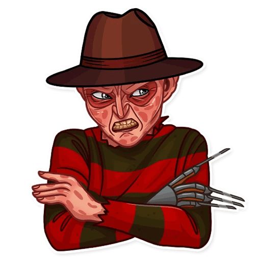 Sticker “Freddy Krueger-7”
