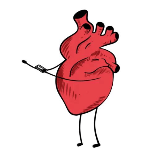 Стикер «Твоё сердце-3»